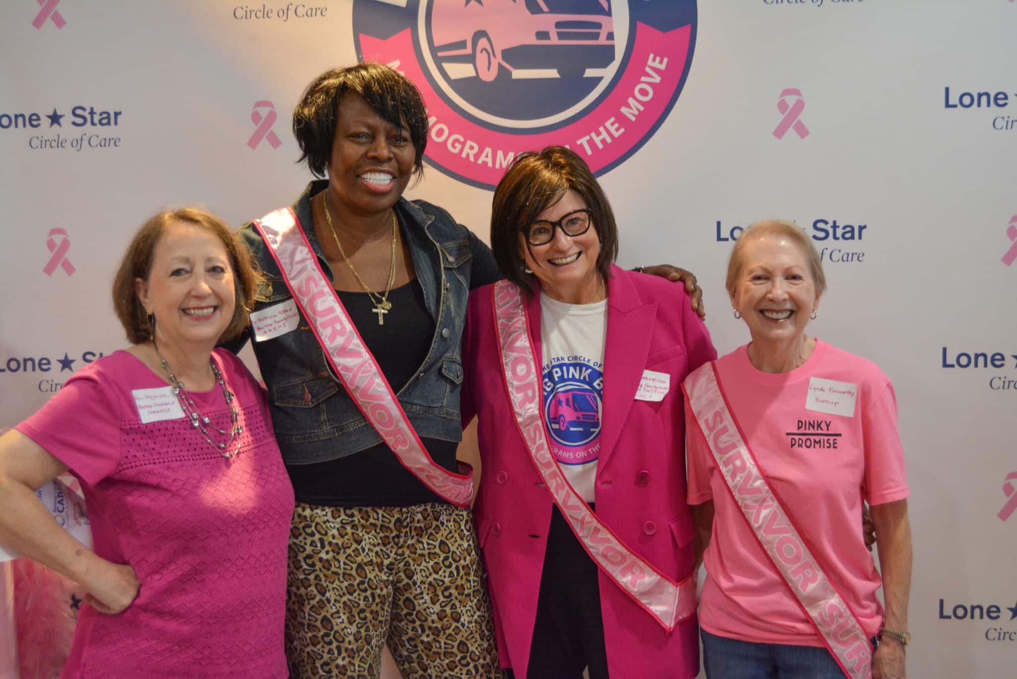 photo of breast cancer survivors