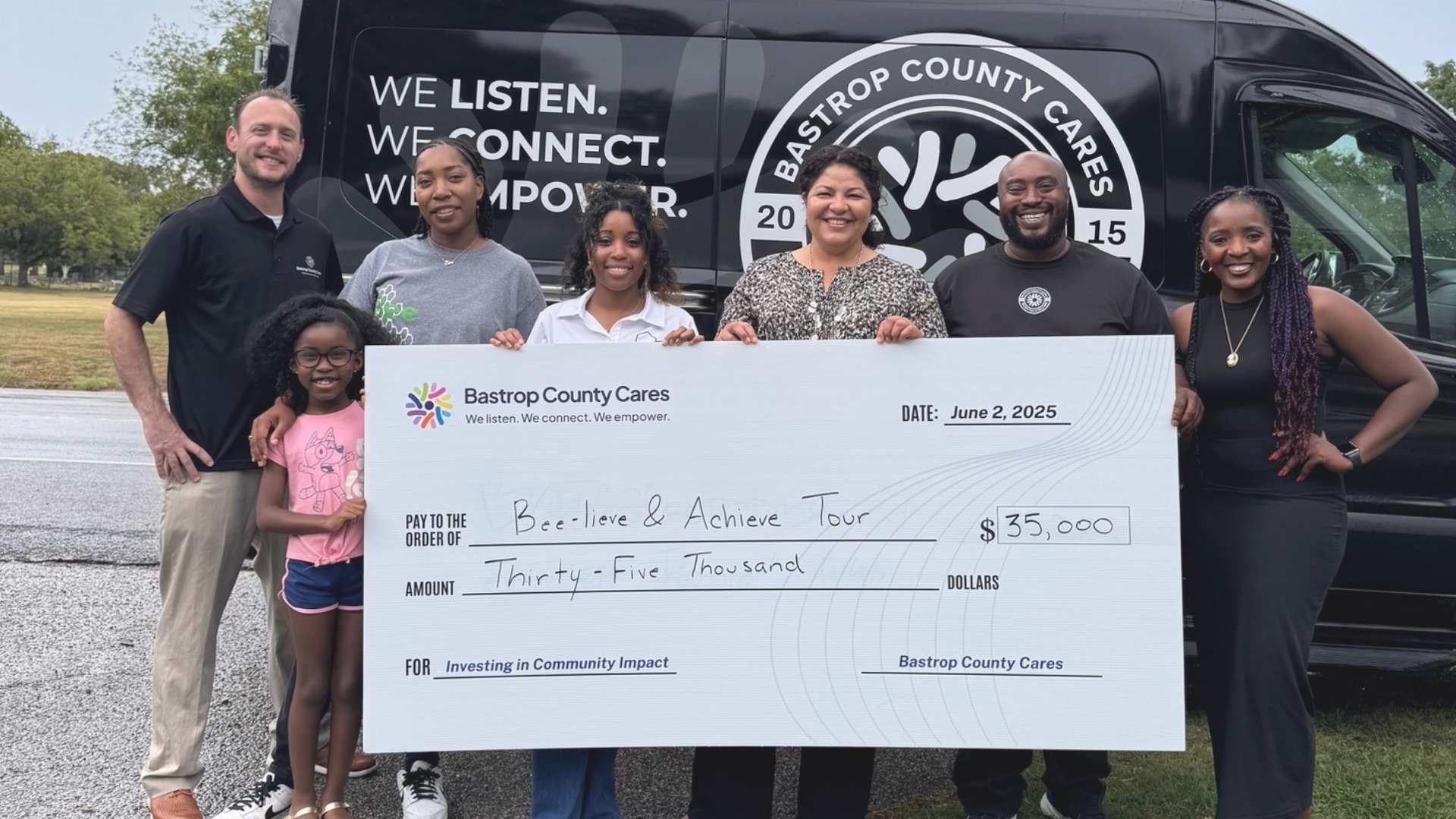 BCC Team and Bee-Lieve Grant Recipient 