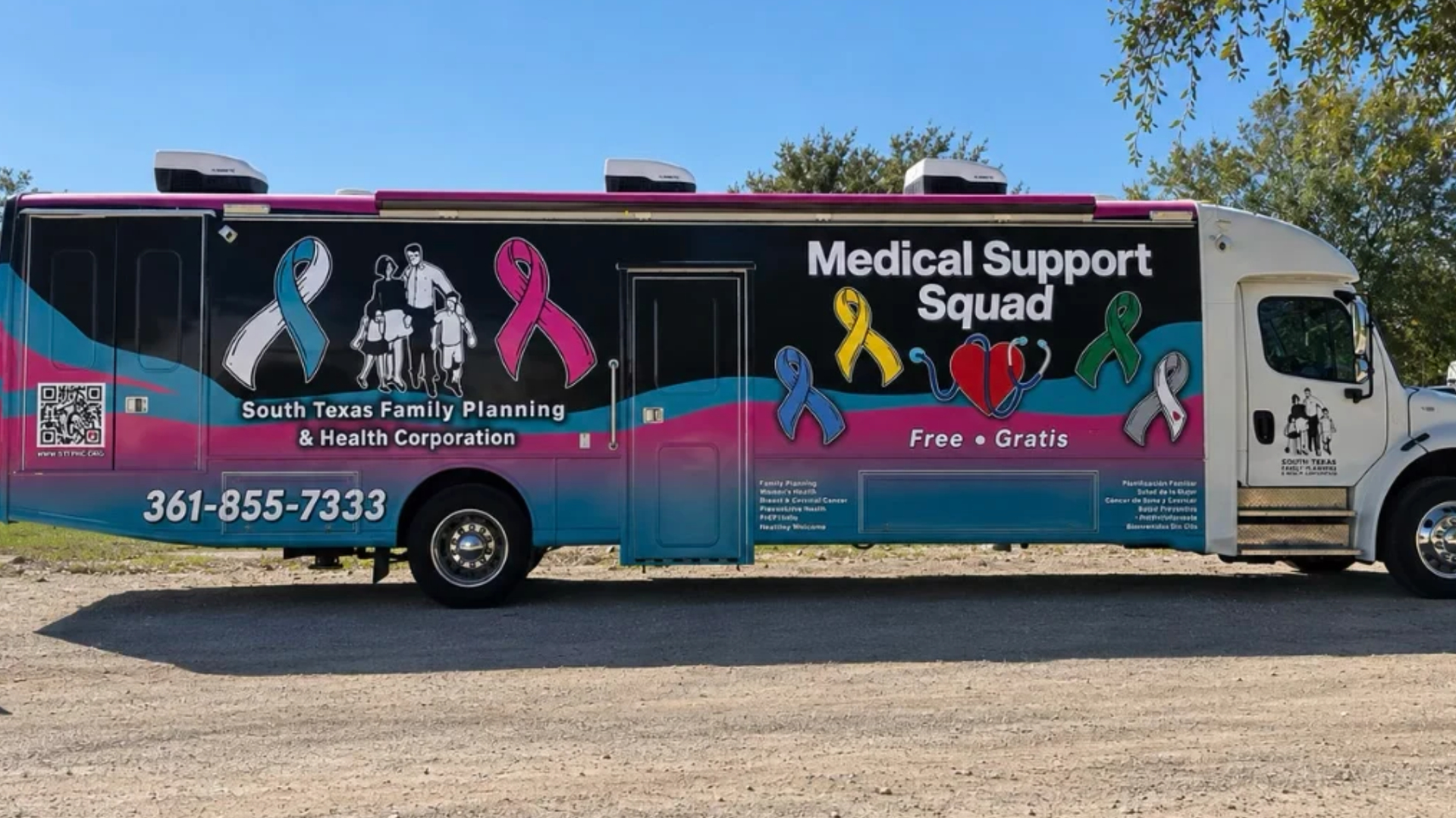 Medical Support Squad Mobile Clinic in Bastrop County Bastrop County Cares partnered with South Texas Family Planning & Health Corporation to expand healthcare access and secure 15 appointments for local residents.